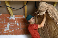 Furnace Wood tapered roof insulation